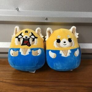 Kellytoy Squishmallows Sanrio Agrretsuko Rage Calm Plush Stuffed Animal Lot Of 2